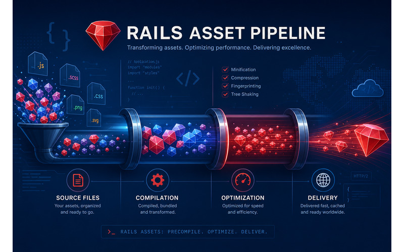 Ruby on Rails Asset Pipeline: From Sprockets to Rails 7.2